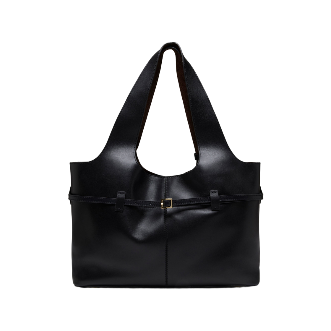 2025256 Manu Atelier Cambon Cabas Black Soft