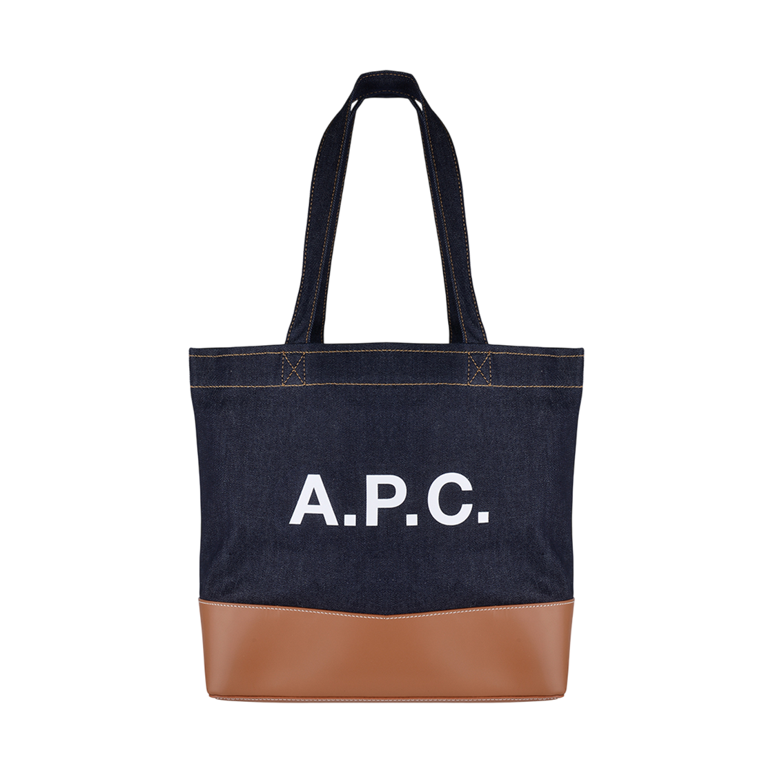 CODDP M61917 CAF CARAMEL [13% 쿠폰] A.P.C. Axel E/W Tote Bag Caramel