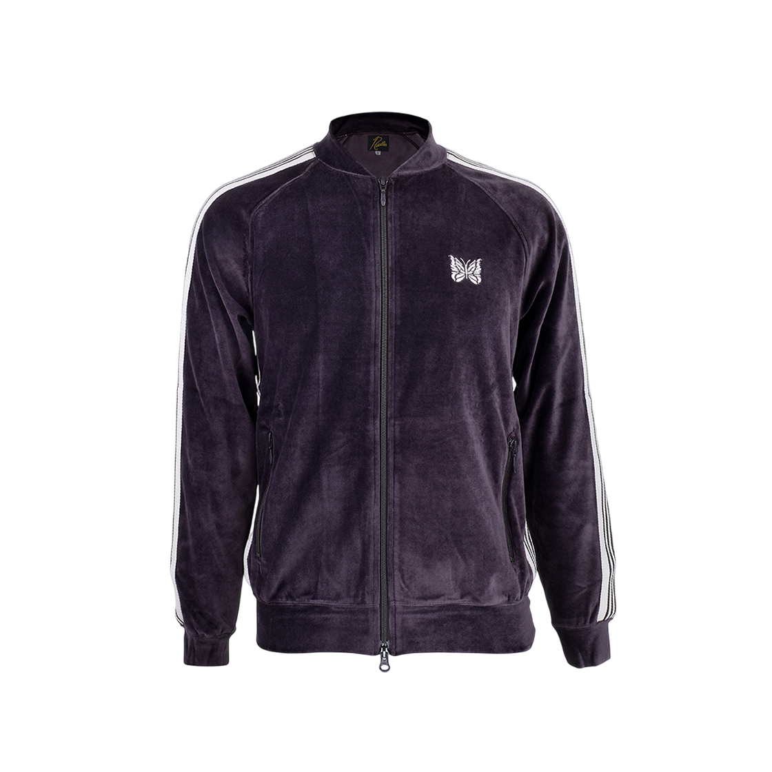 QV319 B-Charcoal [13% 쿠폰] Needles Rib Collar Track Jacket C/PE Velour Charcoal