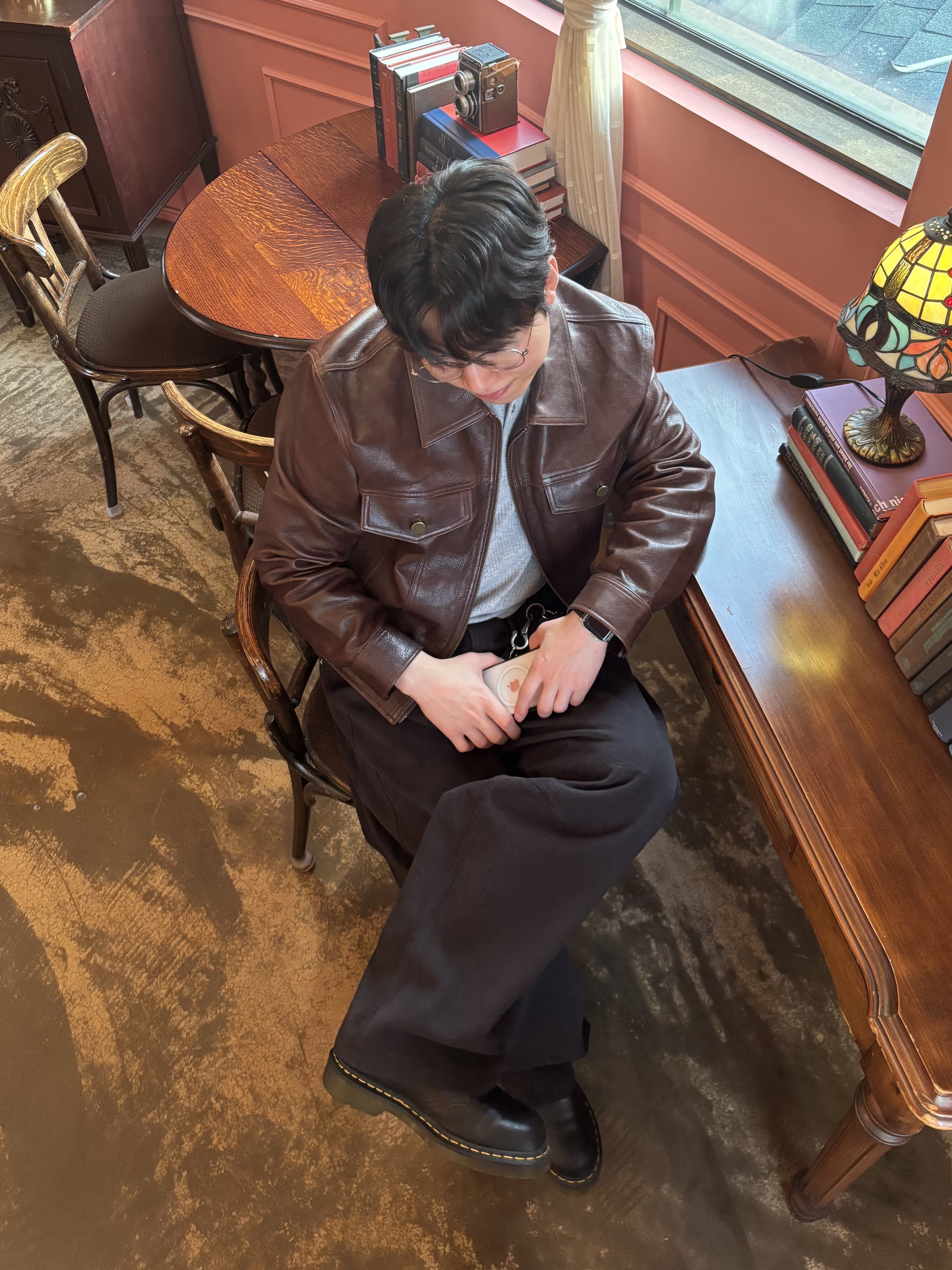 Dr. Martens 1461 Smooth Black 착용 스타일 - 3