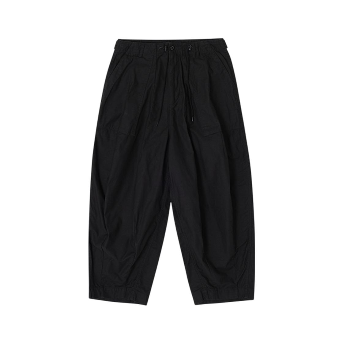 QV153 B-Black [13% 쿠폰] Needles H.D. Fatigue Pants Black
