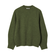 Millo Archive Crop Silhouette Knit Moss Green