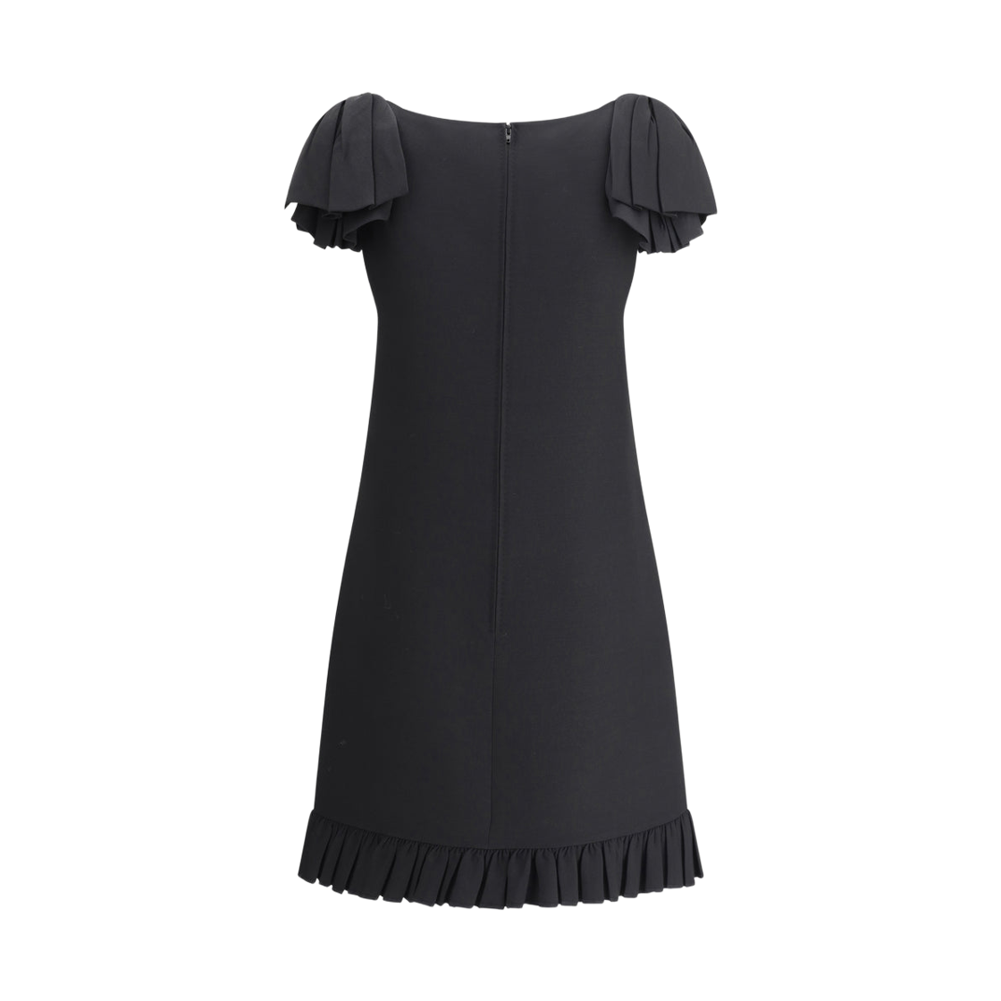 (W) 발렌티노 미니 드레스 보우 블랙((W) Valentino Mini Dress with Bows Black) - 2