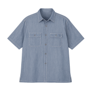 Uniqlo x JW Anderson Chambray Oversized Work Shirt Blue - JP