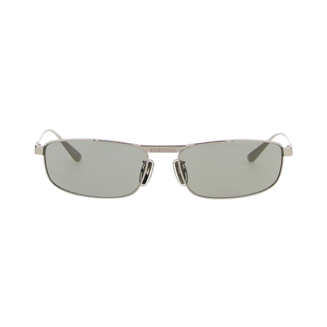 830326T00051259 Balenciaga Tag 3.0 Rectangle Sunglasses Grey