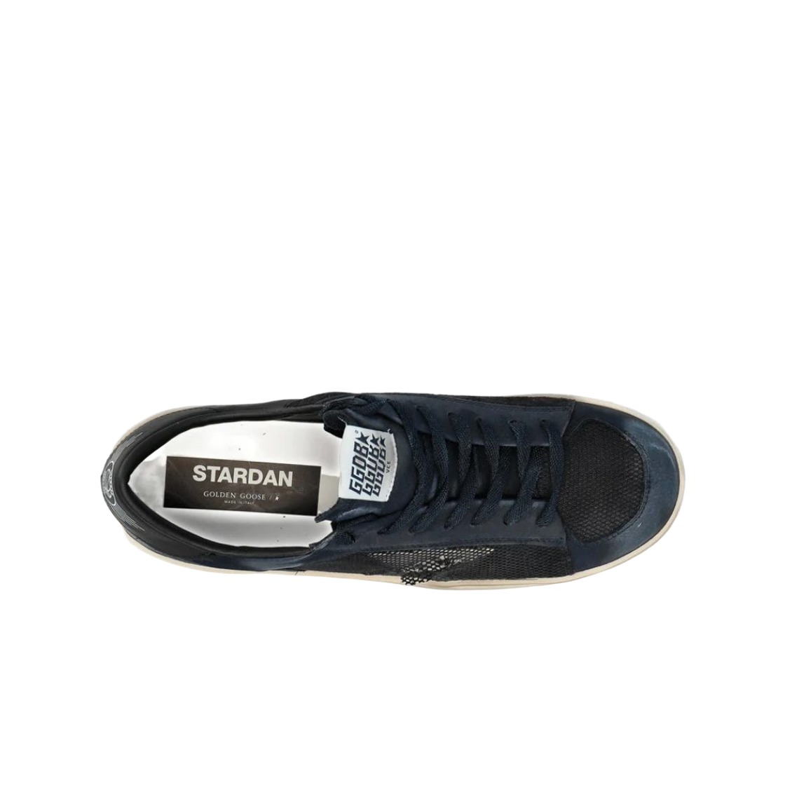골든구스 나일론 메쉬 스타단 스니커즈 블루 화이트(Golden Goose Nylon Mesh Stardan Sneakers Blue White) - 2