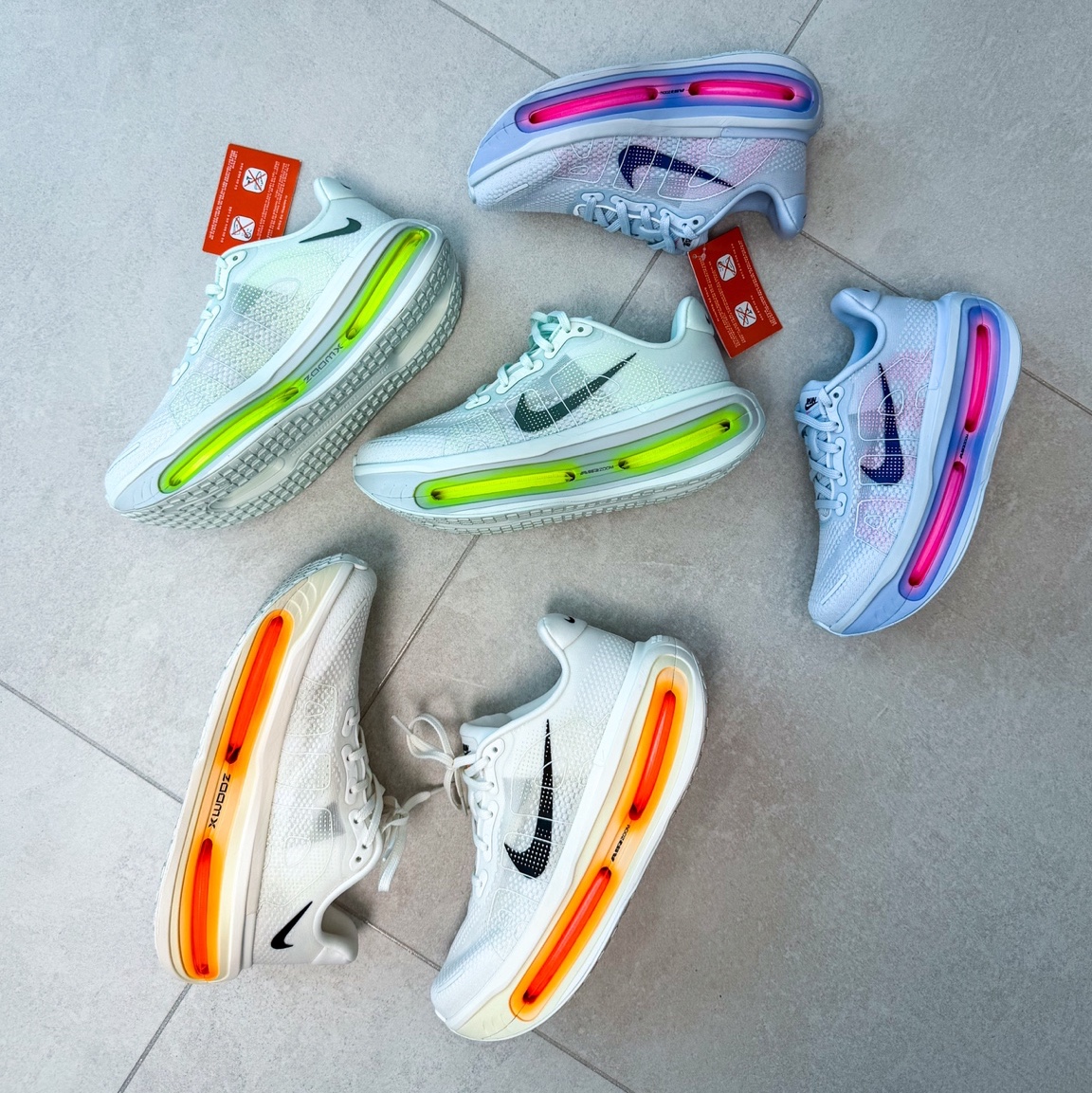 Nike Vomero Premium Sail Coconut Milk, Nike Vomero Premium  Barely Green Clay Green 착용 스타일