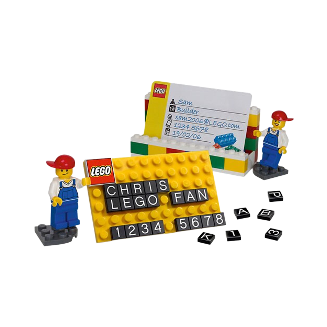 레고 비즈니스 명함꽂이(Lego Desk Business Card Holder)