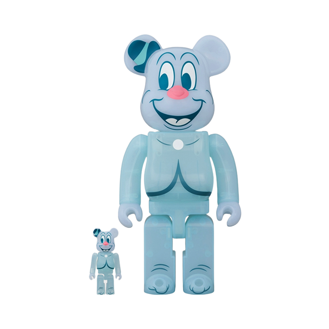 [6%적립] 킨키로봇 400%+100% 베어브릭 디즈니 외로운 유령(2412008)