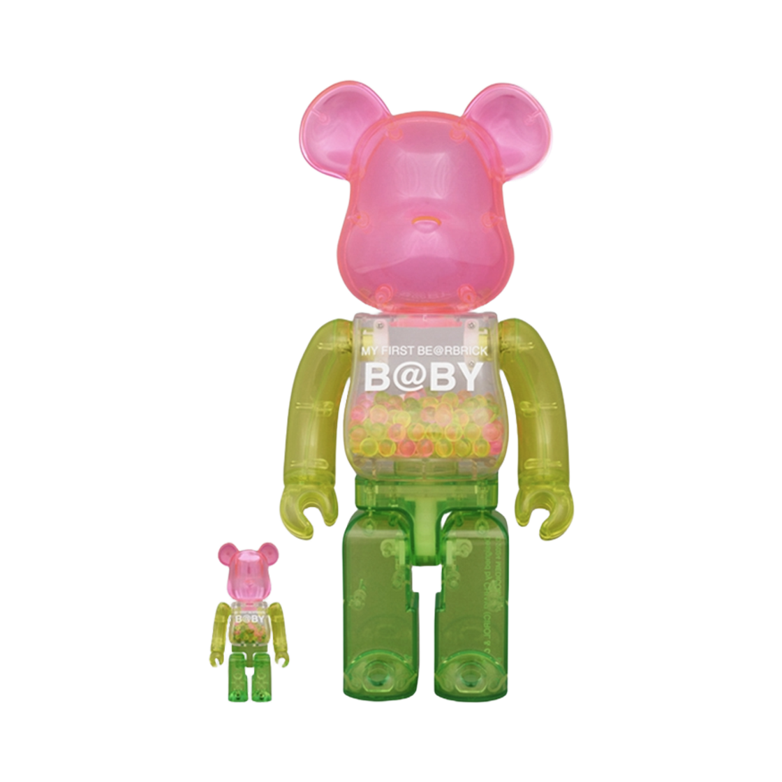 [6%적립] 킨키로봇 400%+100% 마이퍼스트 베어브릭 베이비 퍼스트컬러 클린 (2508006)