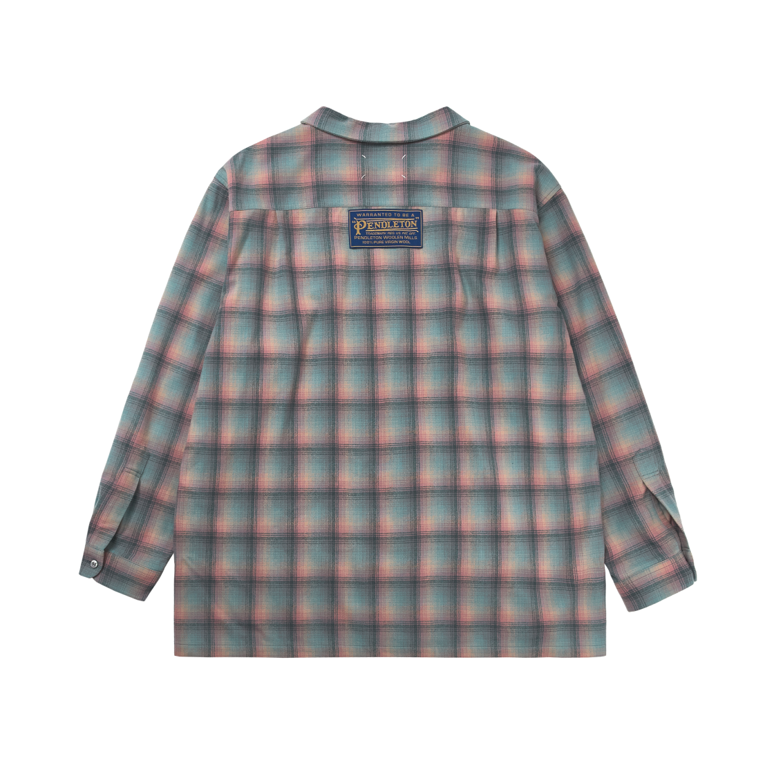 【Maison Margiela×PENDLETON】PINK SHIRT 44 Maison Margiela×PENDLETON】PINK SHIRT 44 - メルカリ 【Maison
