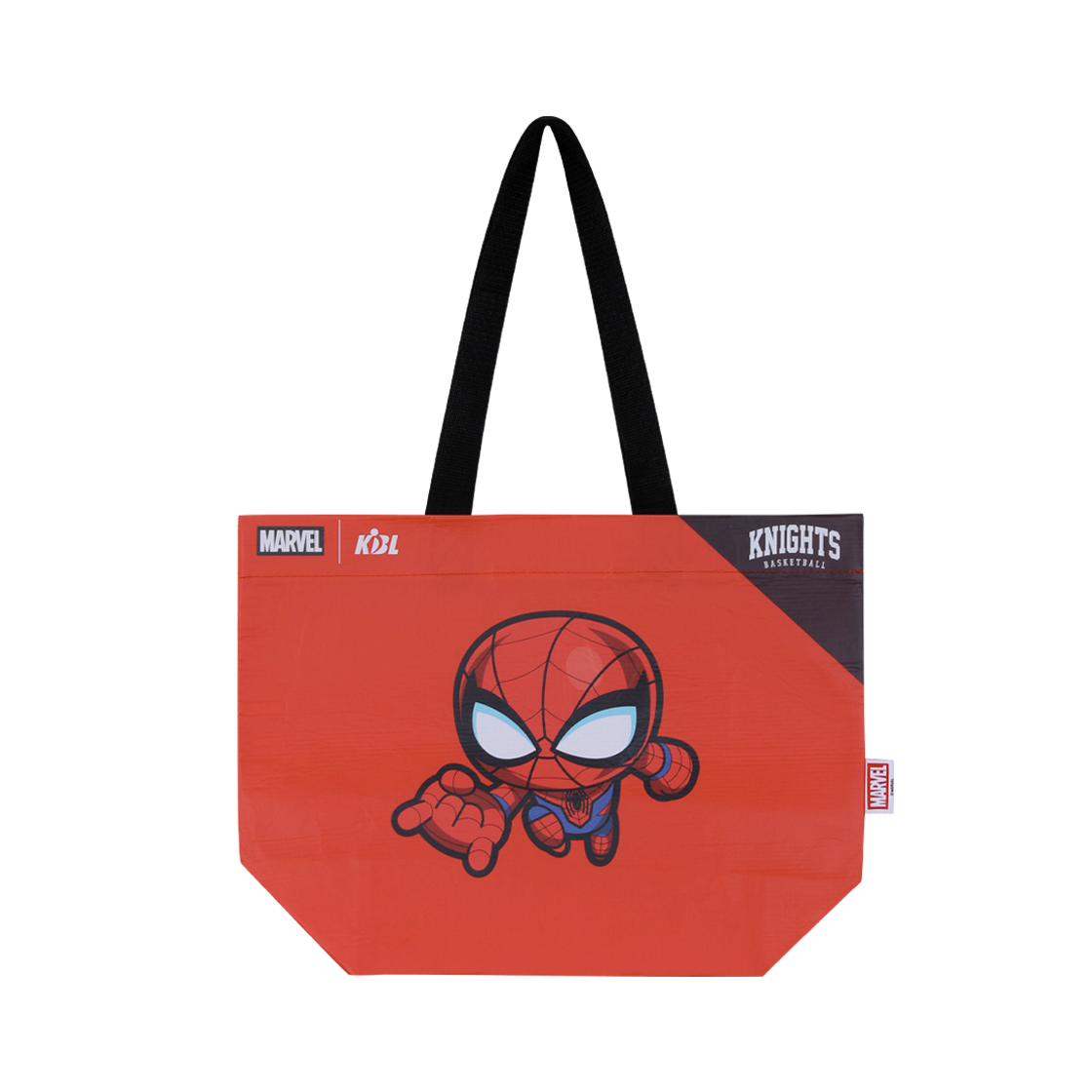 케이비엘 X 마블 컬렉션 서울 SK 스파이더맨 리유저블백(KBL X MARVELCollection Seoul SK Knights Spider-Man Reusable Bag)