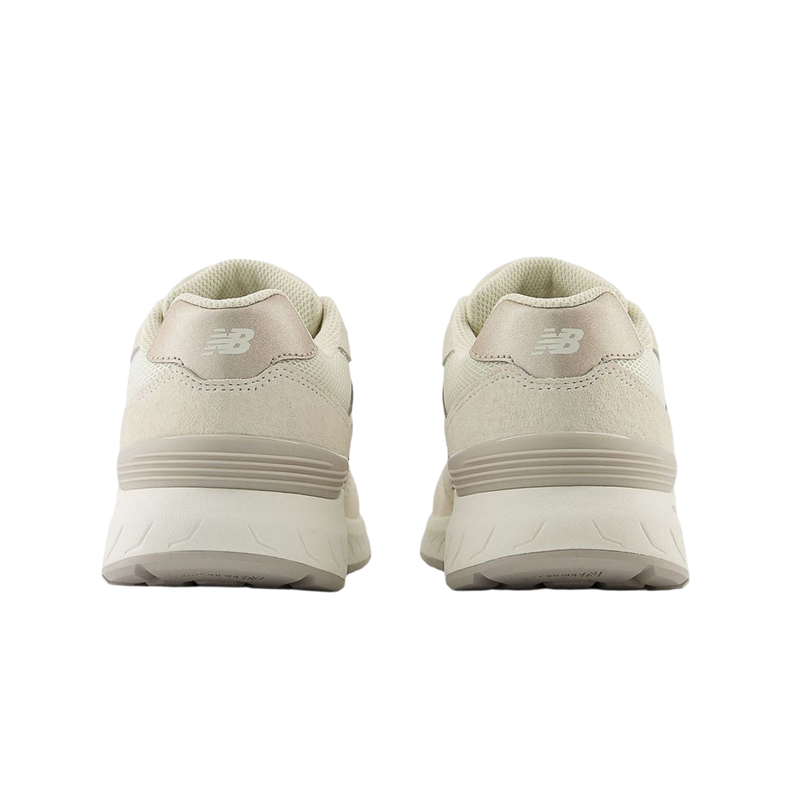 (W) 뉴발란스 프레쉬 폼 워킹 880v6 오프 화이트 - 2E 엑스트라 와이드((W) New Balance Fresh Foam Walking 880v6 Off White - 2E Extra Wide) - 3