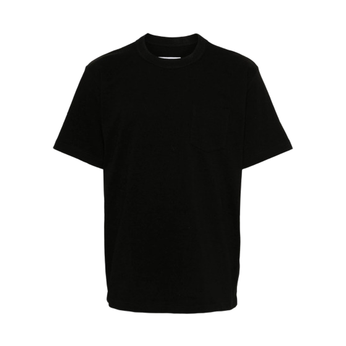 사카이 코튼 티셔츠 블랙(Sacai Cotton T-Shirt Black)
