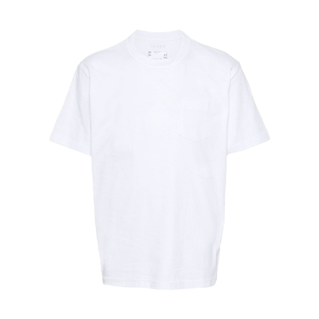 사카이 코튼 티셔츠 화이트(Sacai Cotton T-Shirt White)