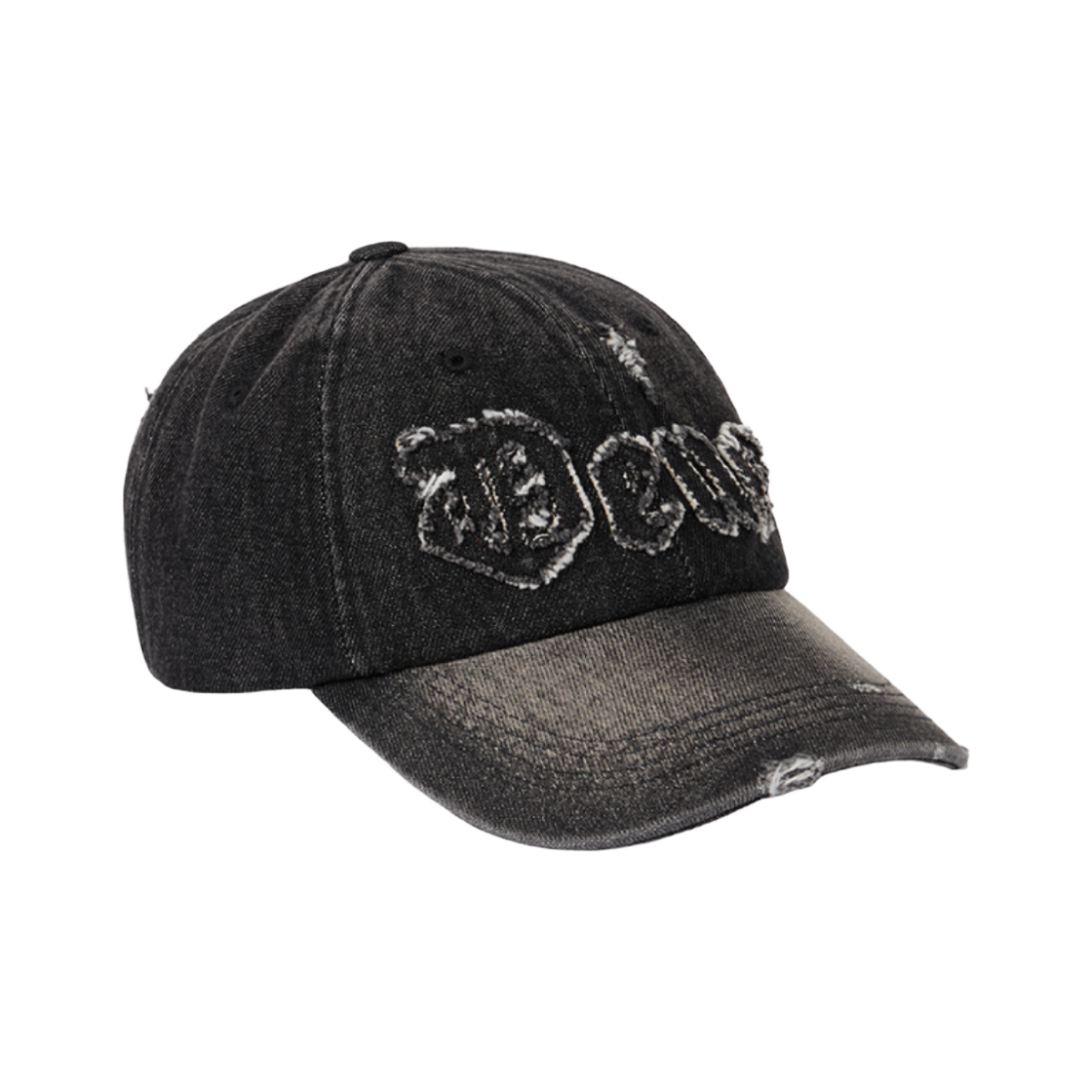D255UHA255221 [6% 적립] Deus Ex Machina Denim Destroyed Cap Black Indigo