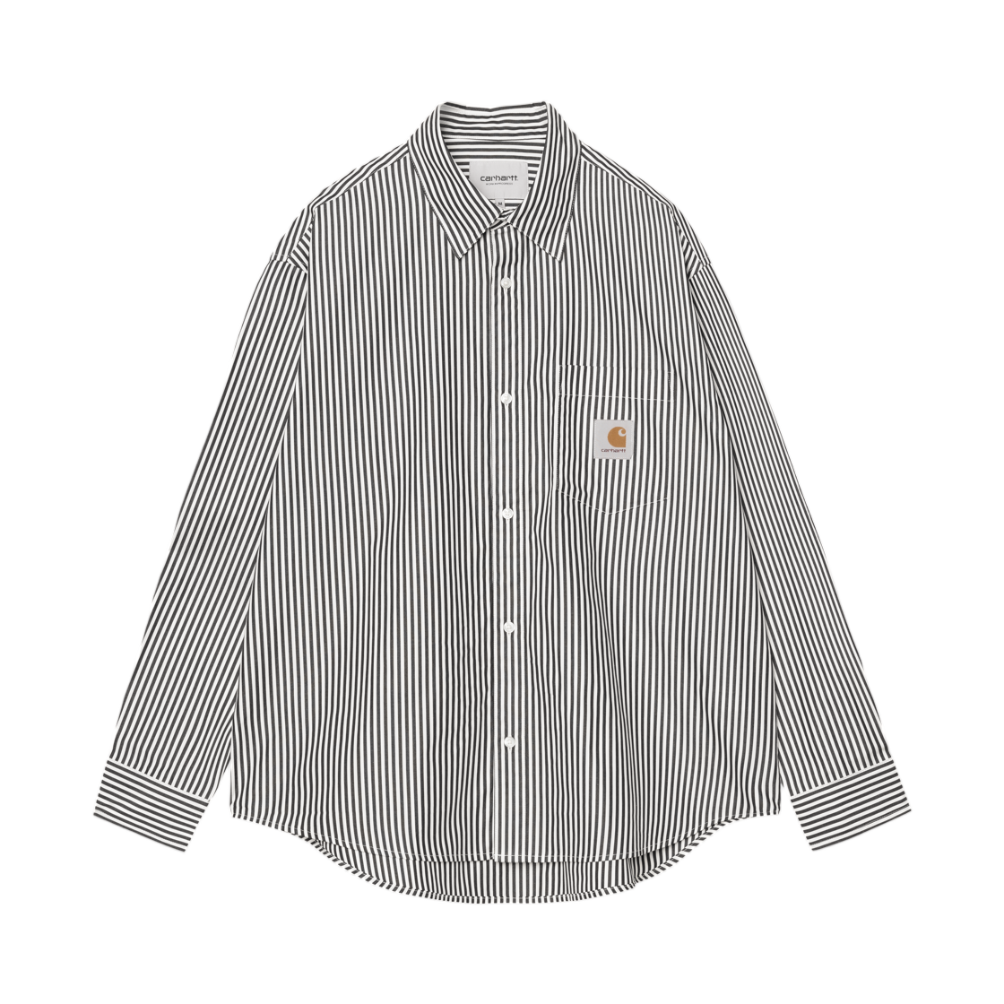 I035952-3J7-XX Carhartt WIP L/S Daldry Shirt Daldry Stripe Black Wax