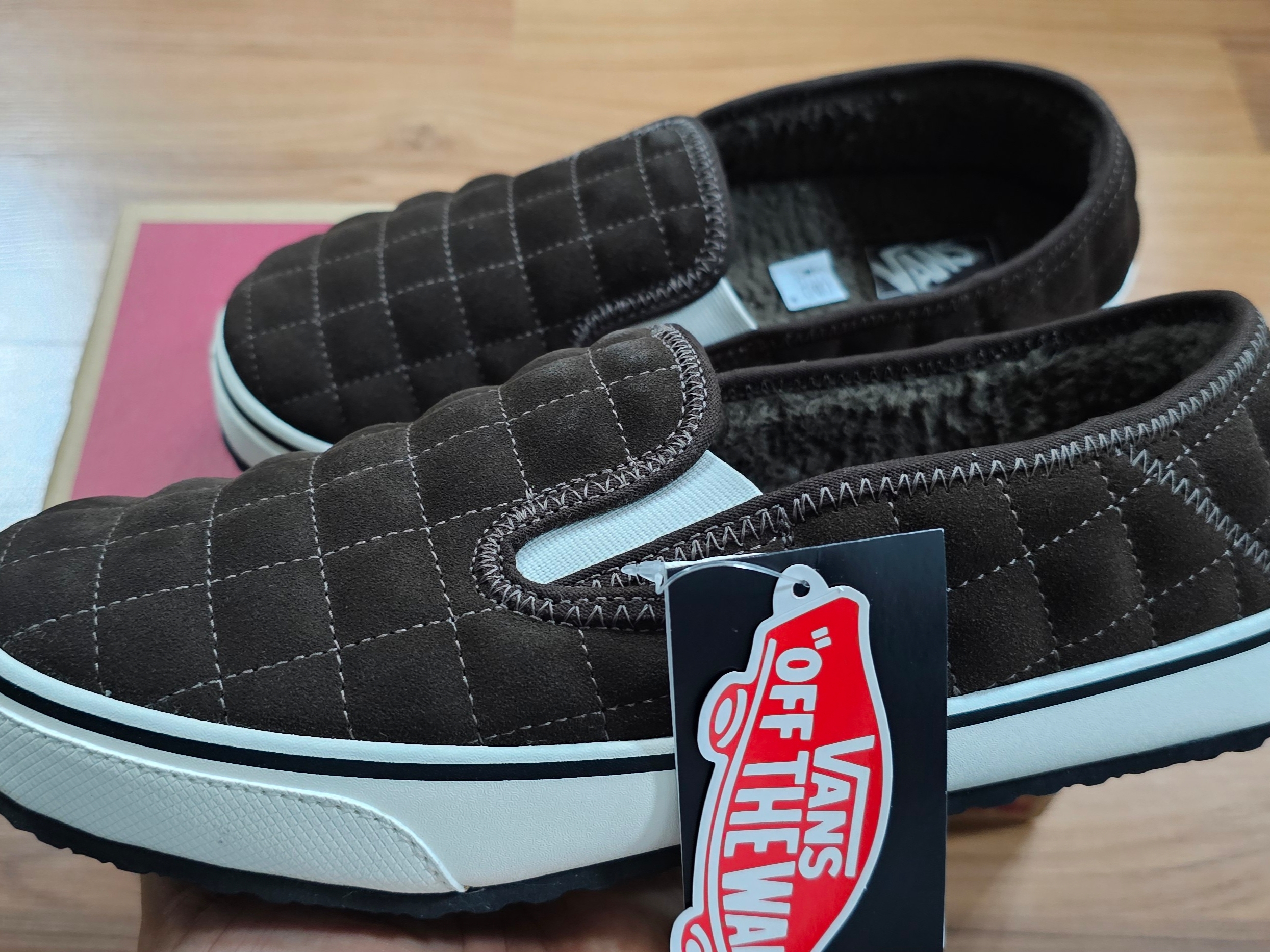 Vans Slip-er 2 Sherpa Demitasse 착용 스타일 - 2