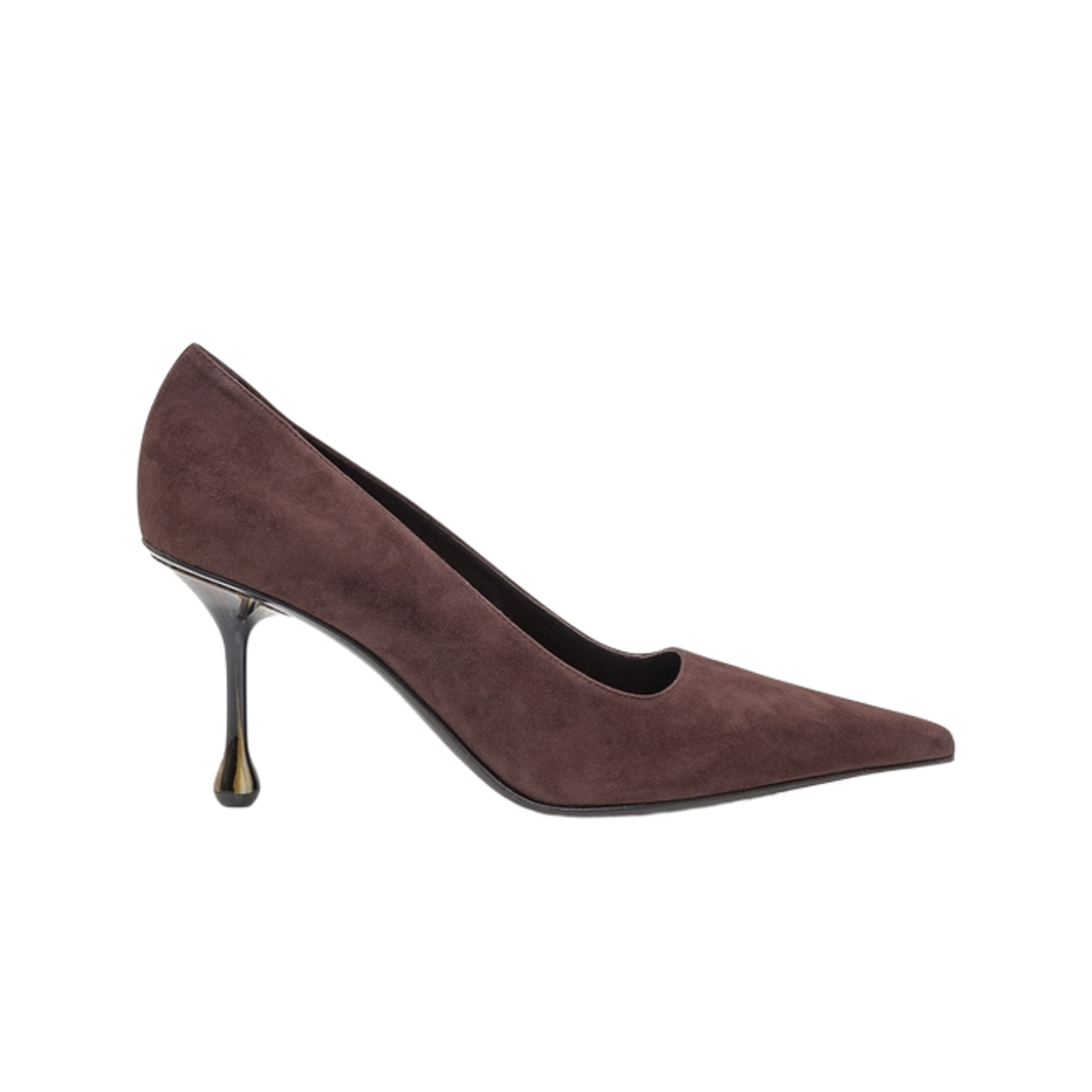 (W) 지미추 익시아 80 펌프스 초콜릿((W) Jimmy Choo Ixia 80 Pumps Chocolate)