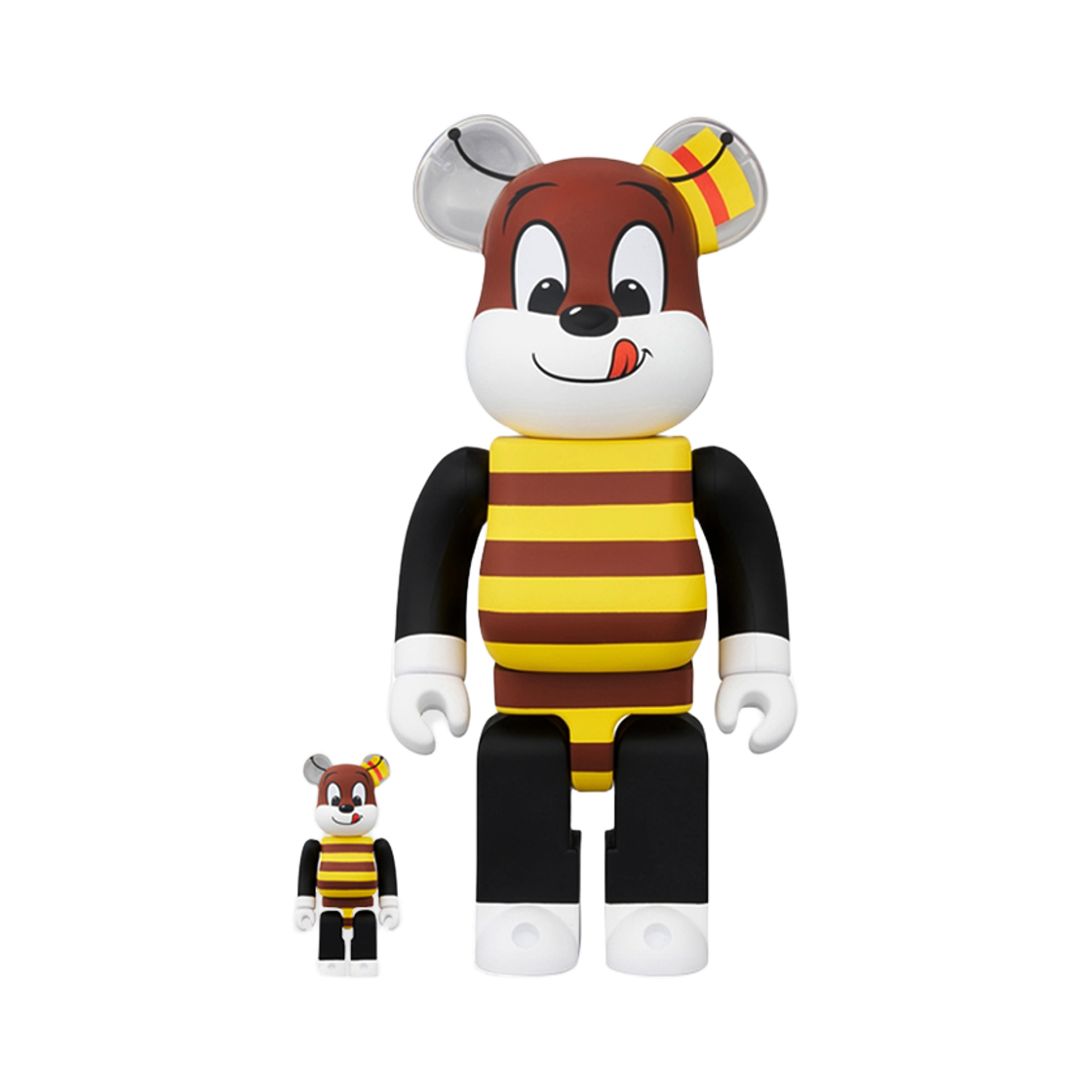 [6%적립] 킨키로봇 400%+100% 베어브릭 허니 (2412011)