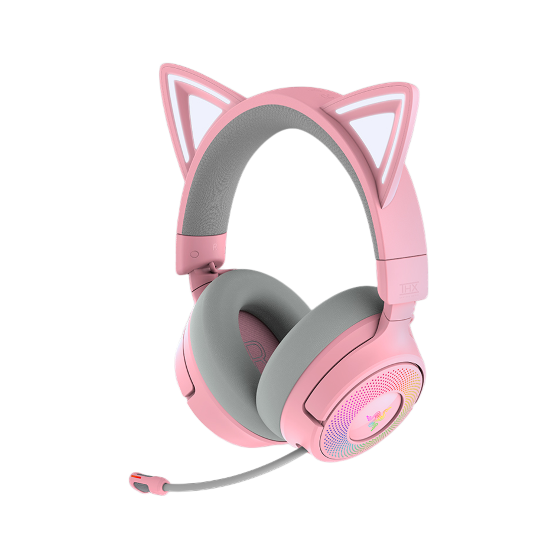 레이저 크라켄 키티 V3 프로 무선 게이밍 헤드셋 쿼츠(Razer Kraken Kitty V3 Pro Quartz) - 3