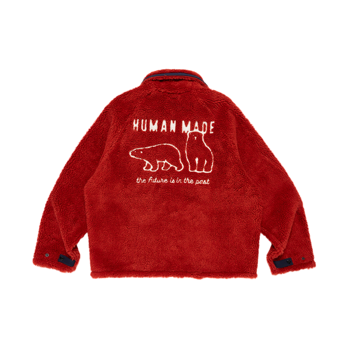휴먼 메이드 플리스 자켓 레드(Human Made Fleece Jacket Red) - 1