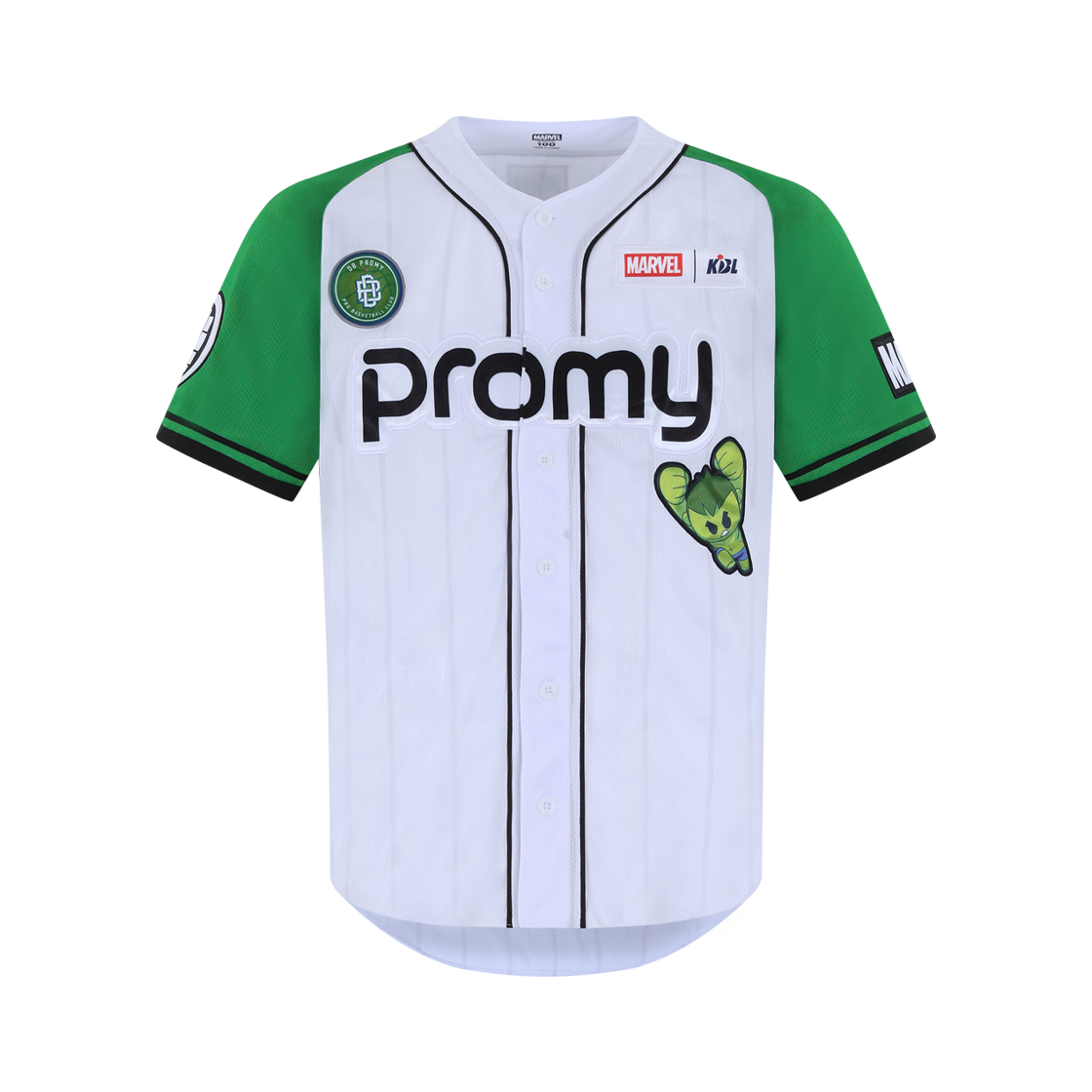케이비엘 X 마블 컬렉션 원주 DB 헐크 응원유니폼