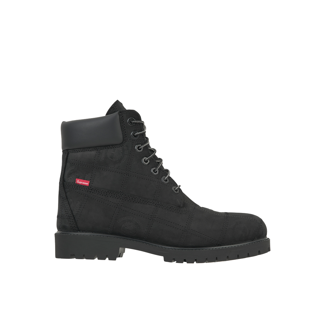 팀버랜드 x 슈프림 패치워크 6인치 프리미엄 워터프루프 부츠 블랙 - 25FW - 미디움(Timberland x Supreme Patchwork 6 Inch Premium Waterproof Boot Black - 25FW - Medium)