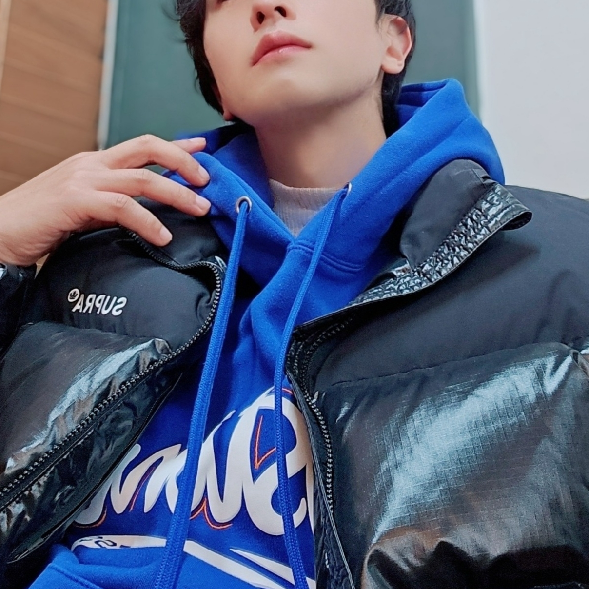 Nobis Supra Performance Puffer Black 착용 스타일 - 1