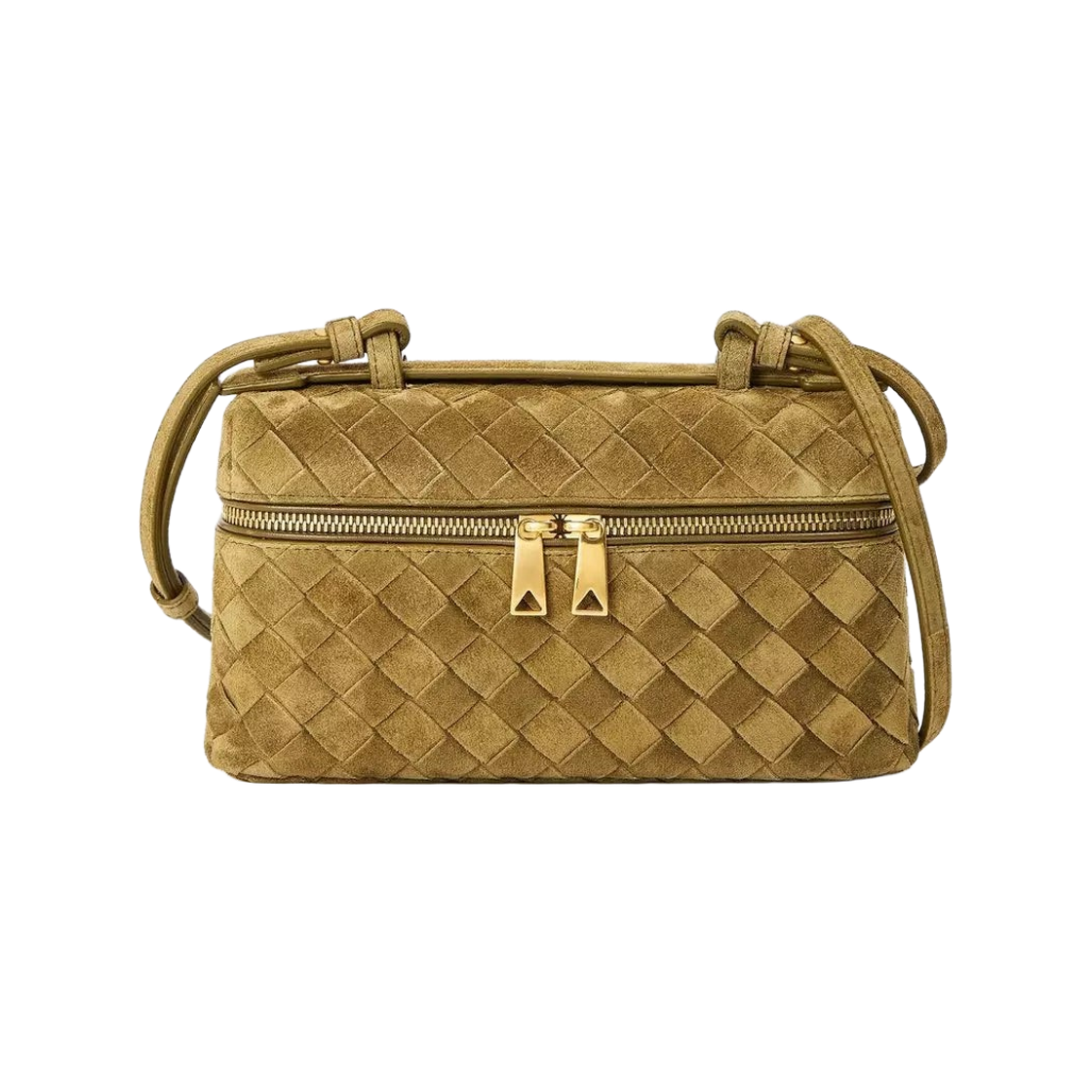 789109V1QE72856 Bottega Veneta Bang Bang Vanity Case Green