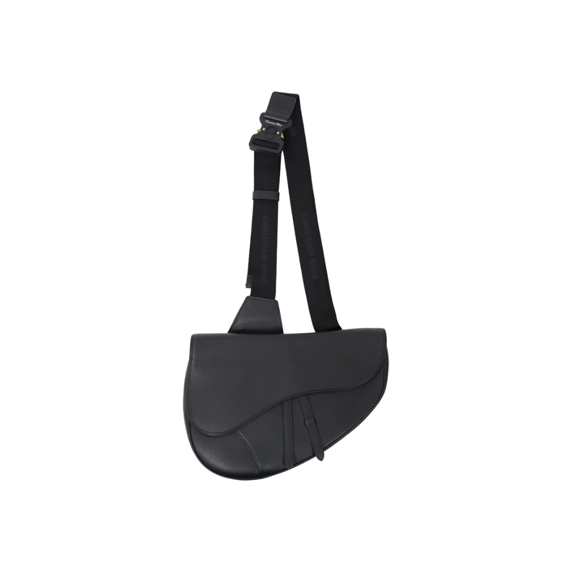 IT678T379CBB Dior Black Saddle Bag A-A42550
