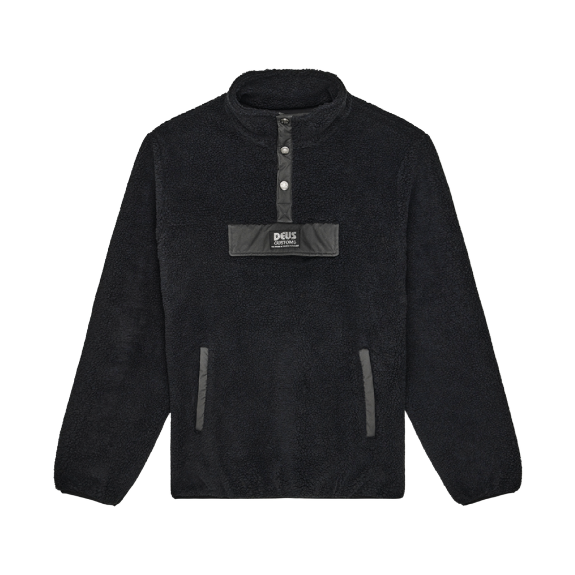 D254UJK530094 [6% 적립] Deus Ex Machina Discovery Sherpa Fleece Charcoal