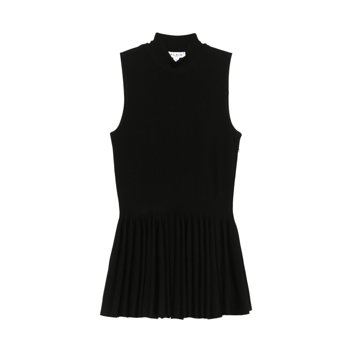 (W) 알라이아 고뎃 탑 블랙((W) Alaia Godet Top Balck)