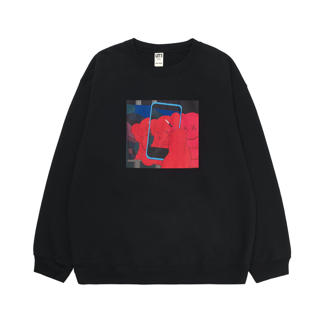 유니클로 UT x 카우스 x 워홀 스웨트셔츠 블랙 - KR(Uniqlo UT x Kaws x Warhol Sweatshirt Black - KR)