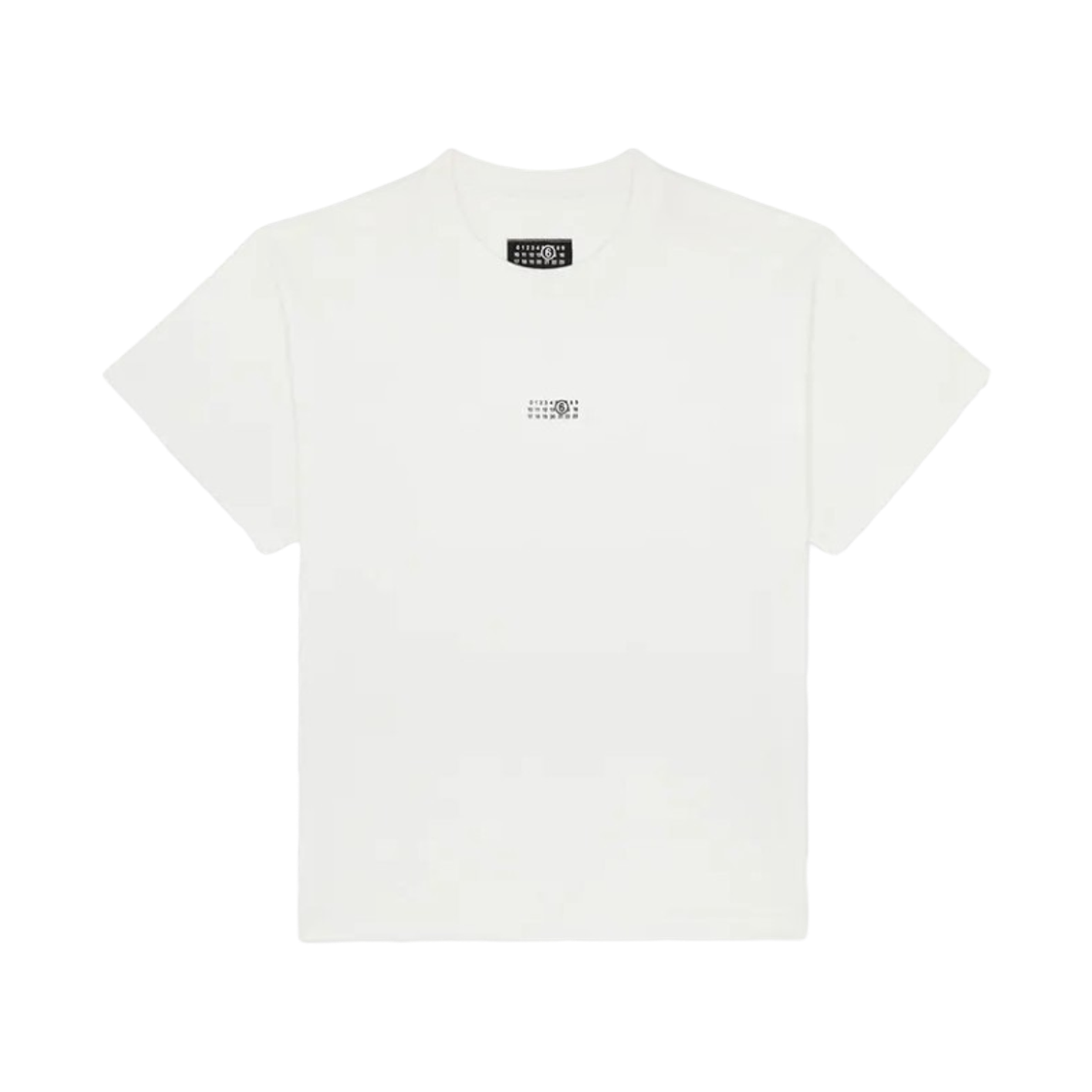 MM6 메종 마르지엘라 코튼 티셔츠 화이트(MM6 Maison Margiela Cotton T-Shirt White)
