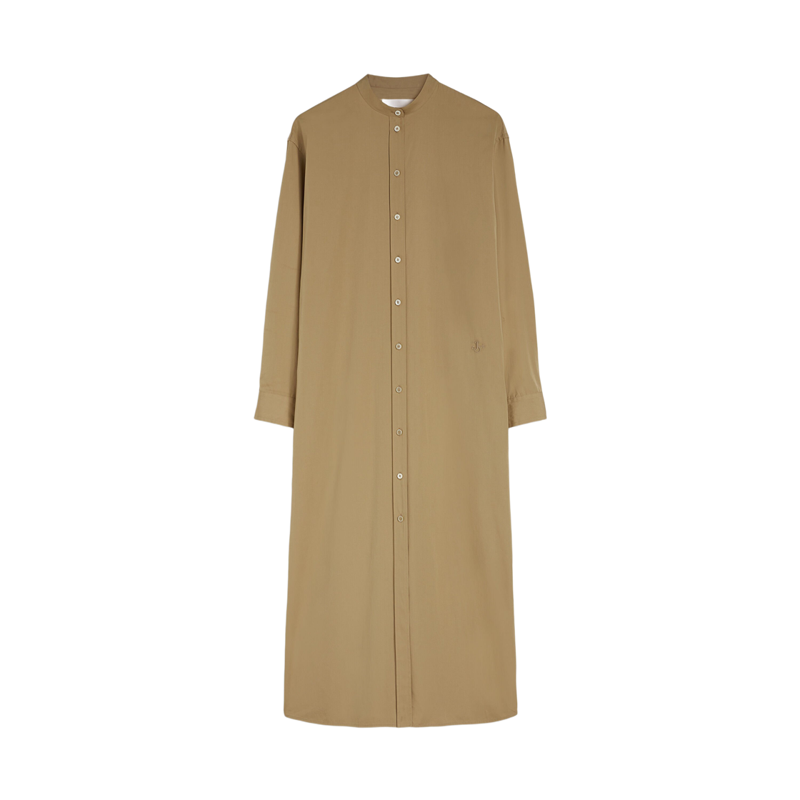 J40CT0197-J45292-235 (W) Jil Sander Long Shirt Dress Beige