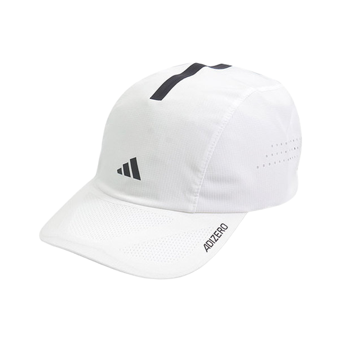 아디다스 아디제로 라이트웨이트 클라이마쿨 캡 화이트 블랙(Adidas Adizero Lightweight Climacool Cap White Black)