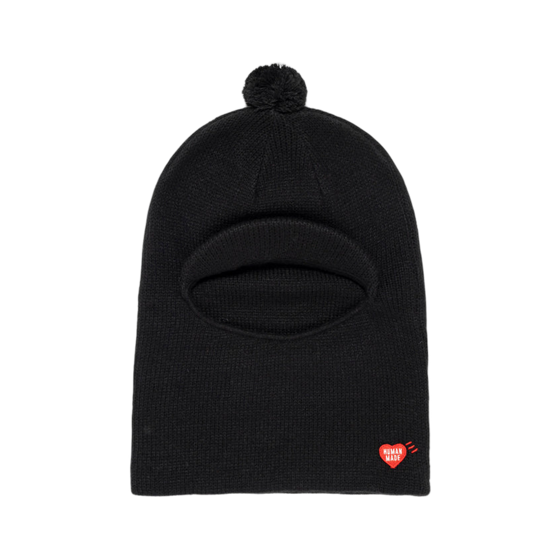 휴먼 메이드 발라클라바 니트 캡 블랙(Human Made Balaclava Knit Cap Black)