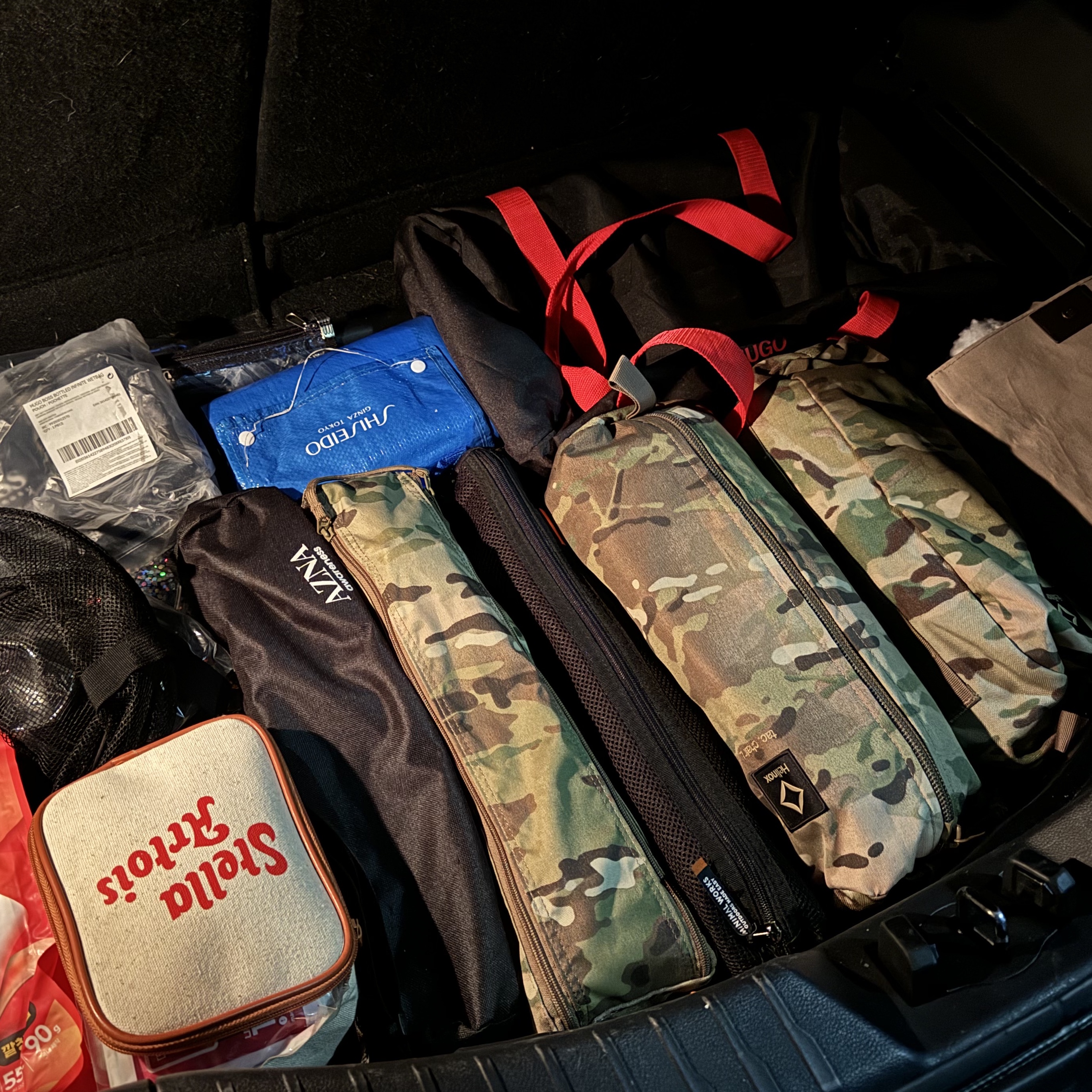 Helinox Tactical Chair L Multicam, Helinox Tactical Table M Multicam 착용 스타일