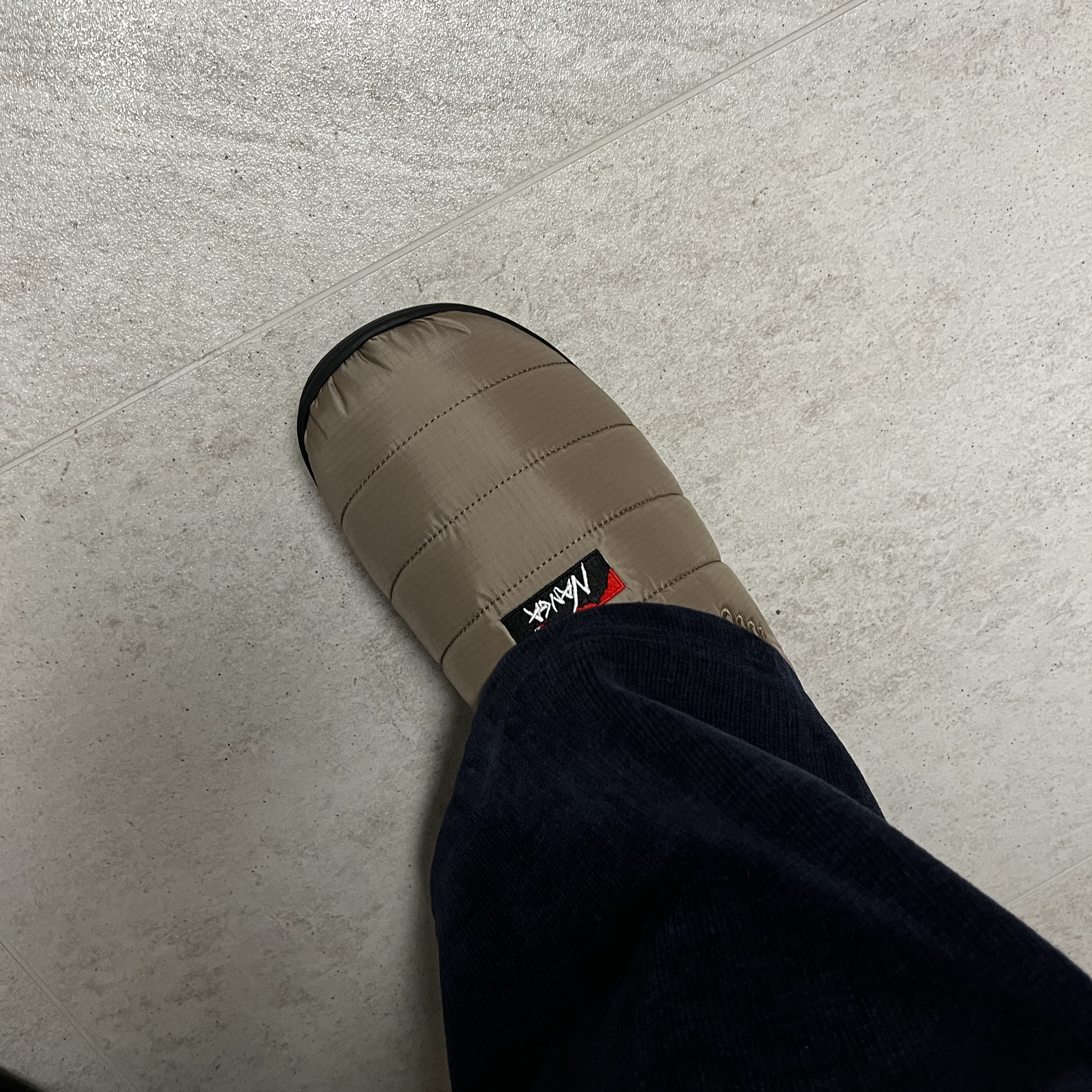 Nanga x Subu Aurora Tex Winter Sandal Coyote - 25FW 착용 스타일