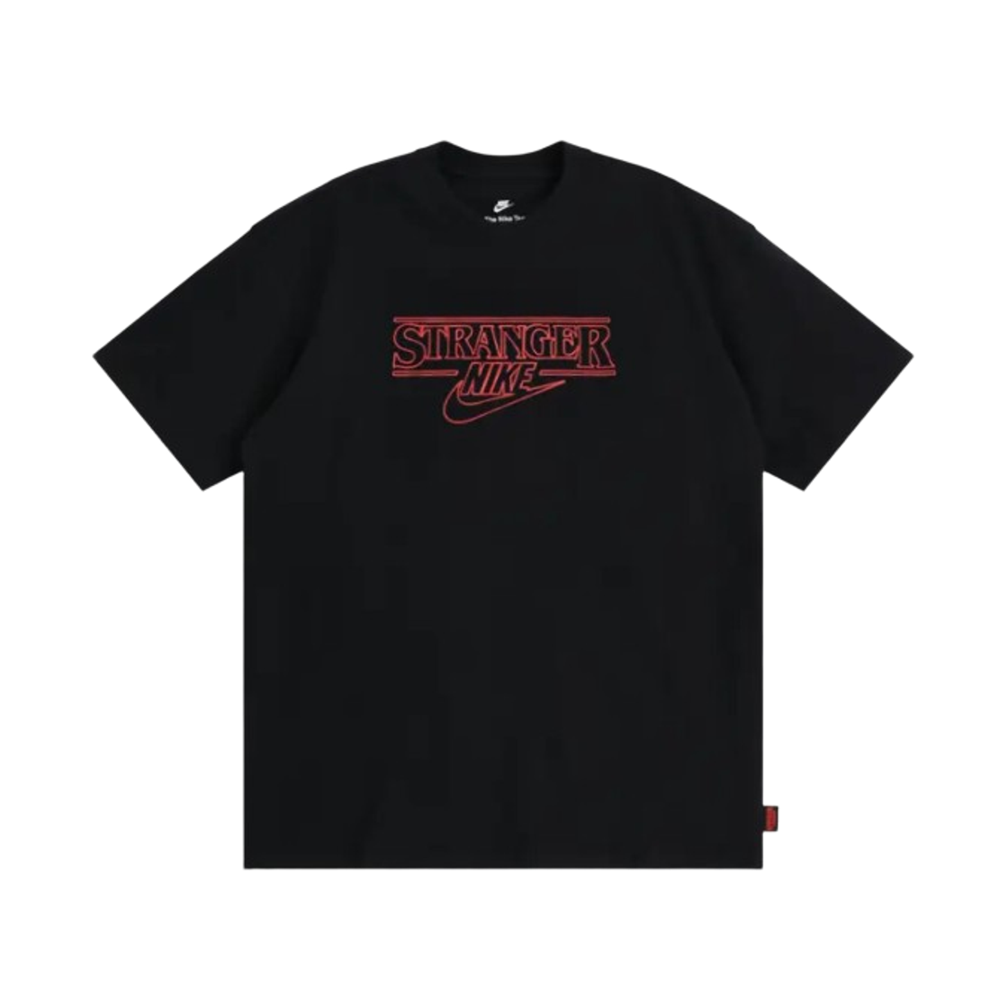나이키 x 기묘한 이야기 NSW 숏슬리브 티셔츠 블랙 (IB8056-010)(Nike x Stranger Things NSW Short Sleeve T-Shirt Black (IB8056-010))
