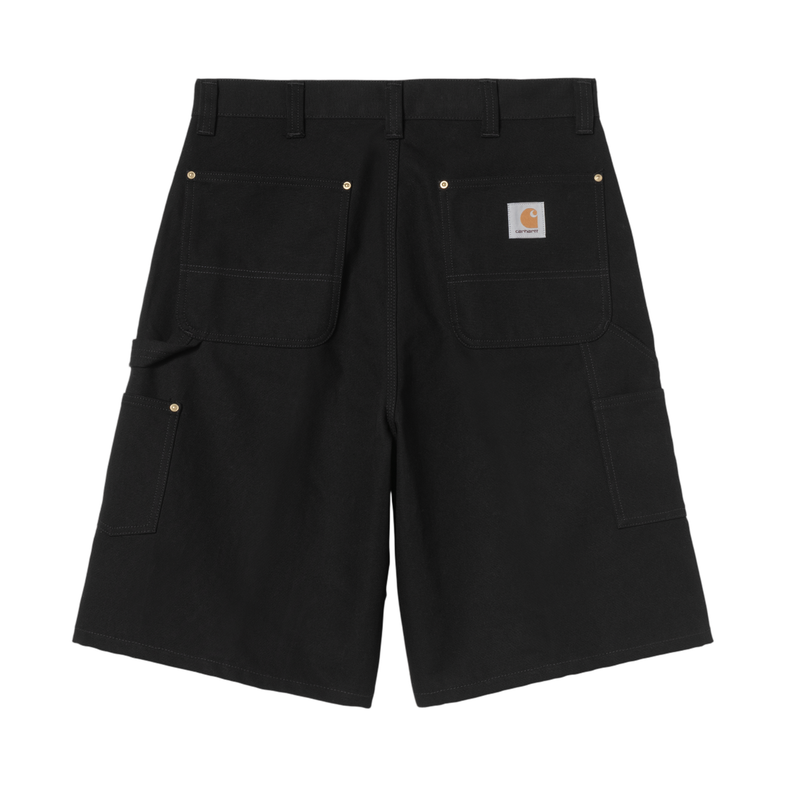 I036308-89-01 Carhartt WIP OG Single Knee Short Black Rigid