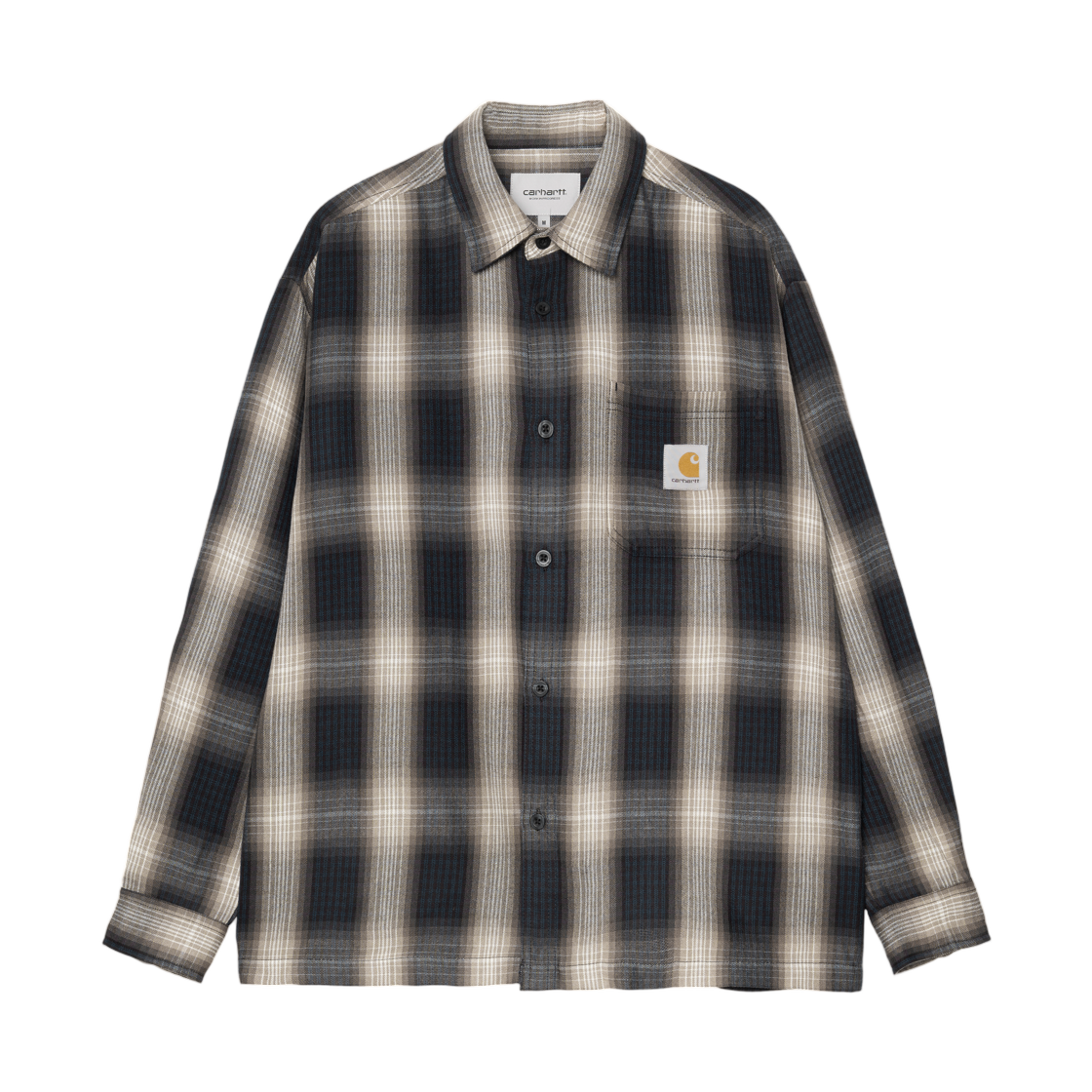 칼하트 WIP 롱슬리브 할린 셔츠 할린 체크 주피터(Carhartt WIP L/S Harlin Shirt Harlin Check Jupiter)