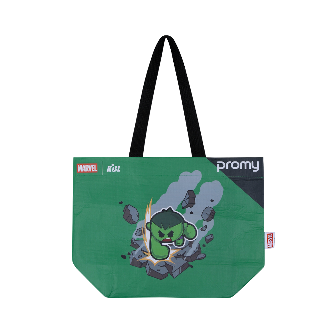 케이비엘 X 마블 컬렉션 원주 DB 헐크 리유저블백(KBL X MARVELCollection Wonju DB Promy Hulk Reusable Bag)