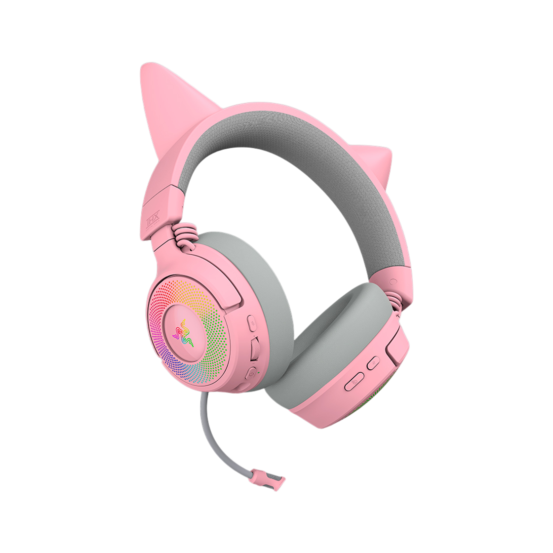 레이저 크라켄 키티 V3 프로 무선 게이밍 헤드셋 쿼츠(Razer Kraken Kitty V3 Pro Quartz) - 4