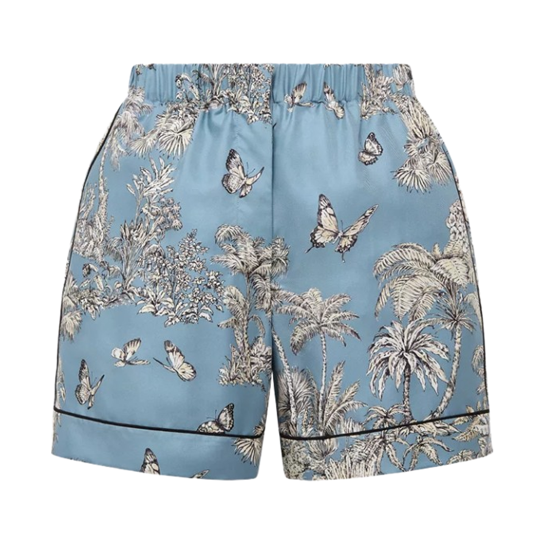 541P42A6987-5807 (W) Dior Dioriviera Shorts Celestial Blue White