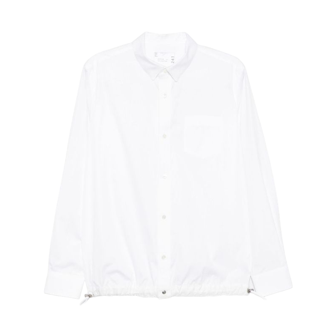 사카이 코튼 셔츠 화이트(Sacai Cotton Shirt White)