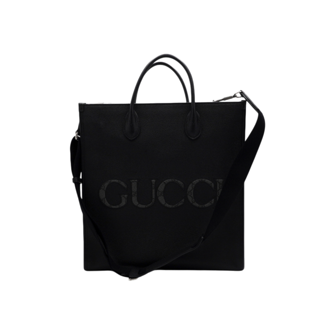 구찌 770975 블랙 레더 GG수프림 로고 남성 토트백 겸 숄더백aa56713(Gucci 770975 Black Leather GG Supreme Logo Men's Tote and Shoulder Bag)