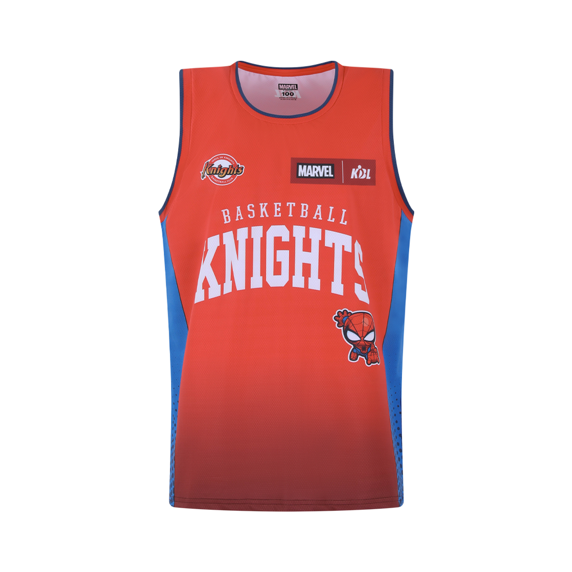 케이비엘 X 마블 컬렉션 서울 SK 스파이더맨 농구유니폼(KBL X MARVEL CollectionSeoul SK Knights Spider Man Basketball Uniform)