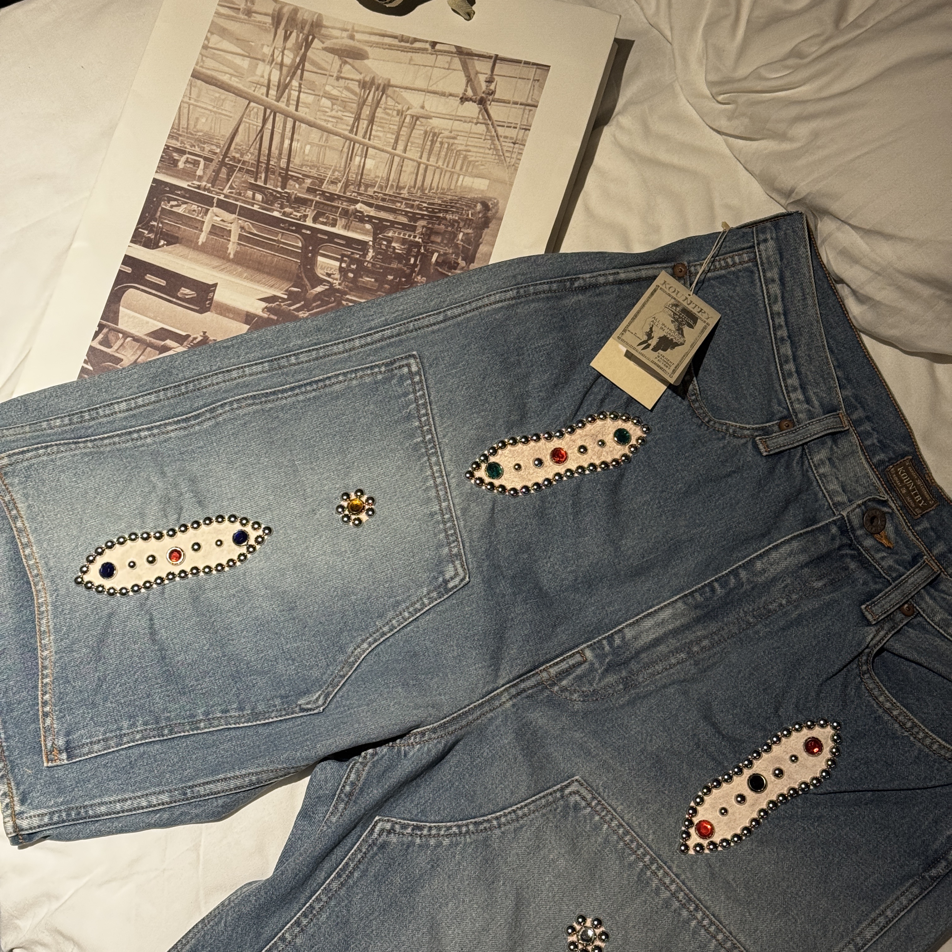 Chrome Hearts Duck Butter Matte Black, Our Legacy Extended Third Cut Black Grey 착용 스타일 - 2